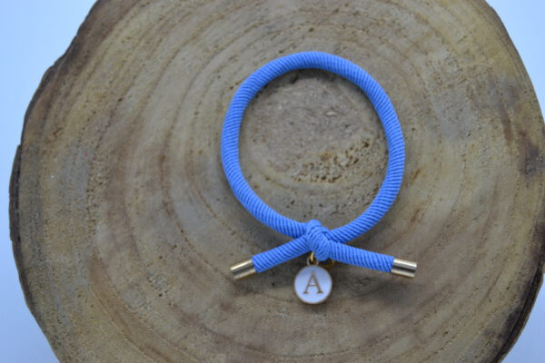 PULSERA UN NUDO CIAN