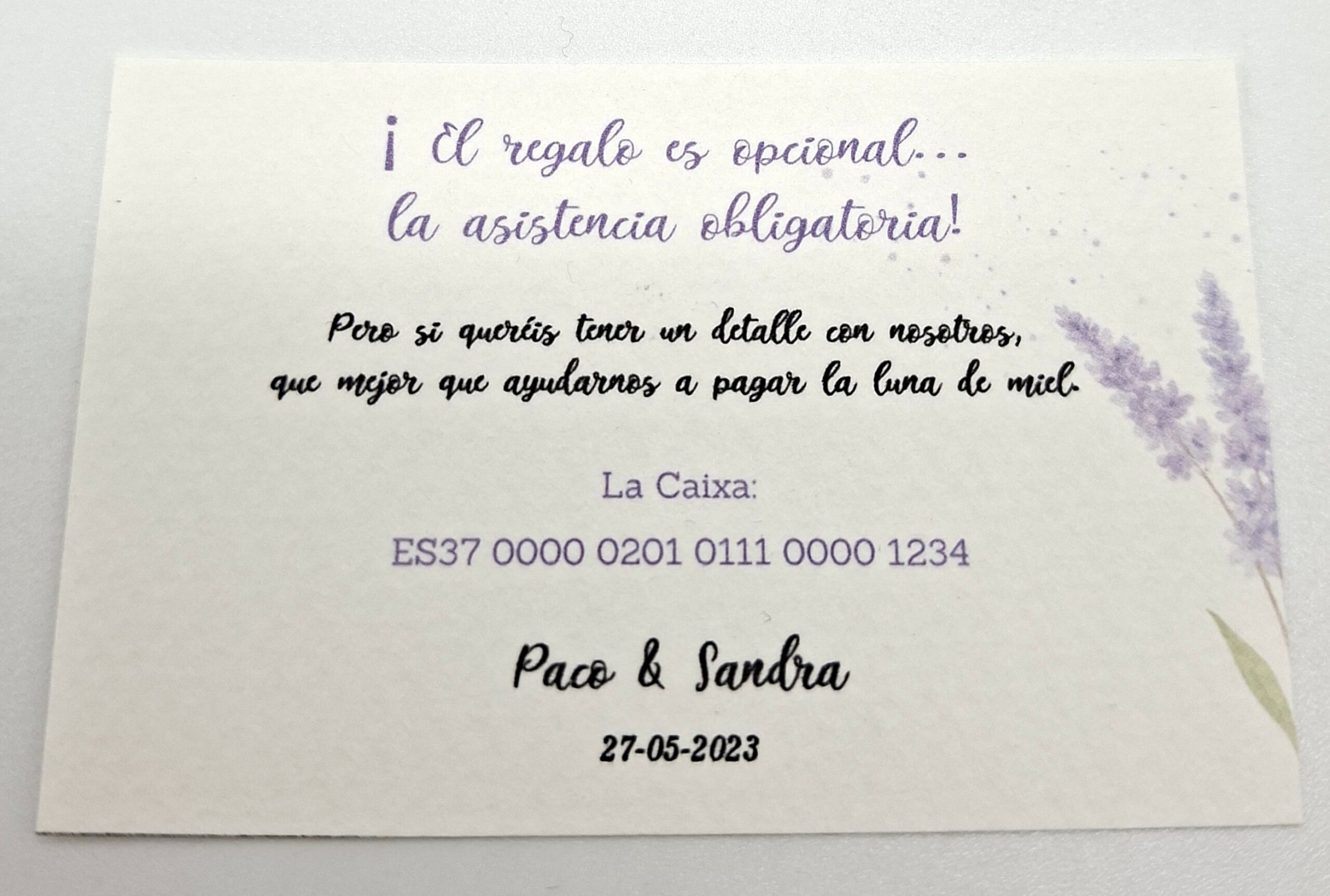 Tarjeta número de cuenta - Imagen 8