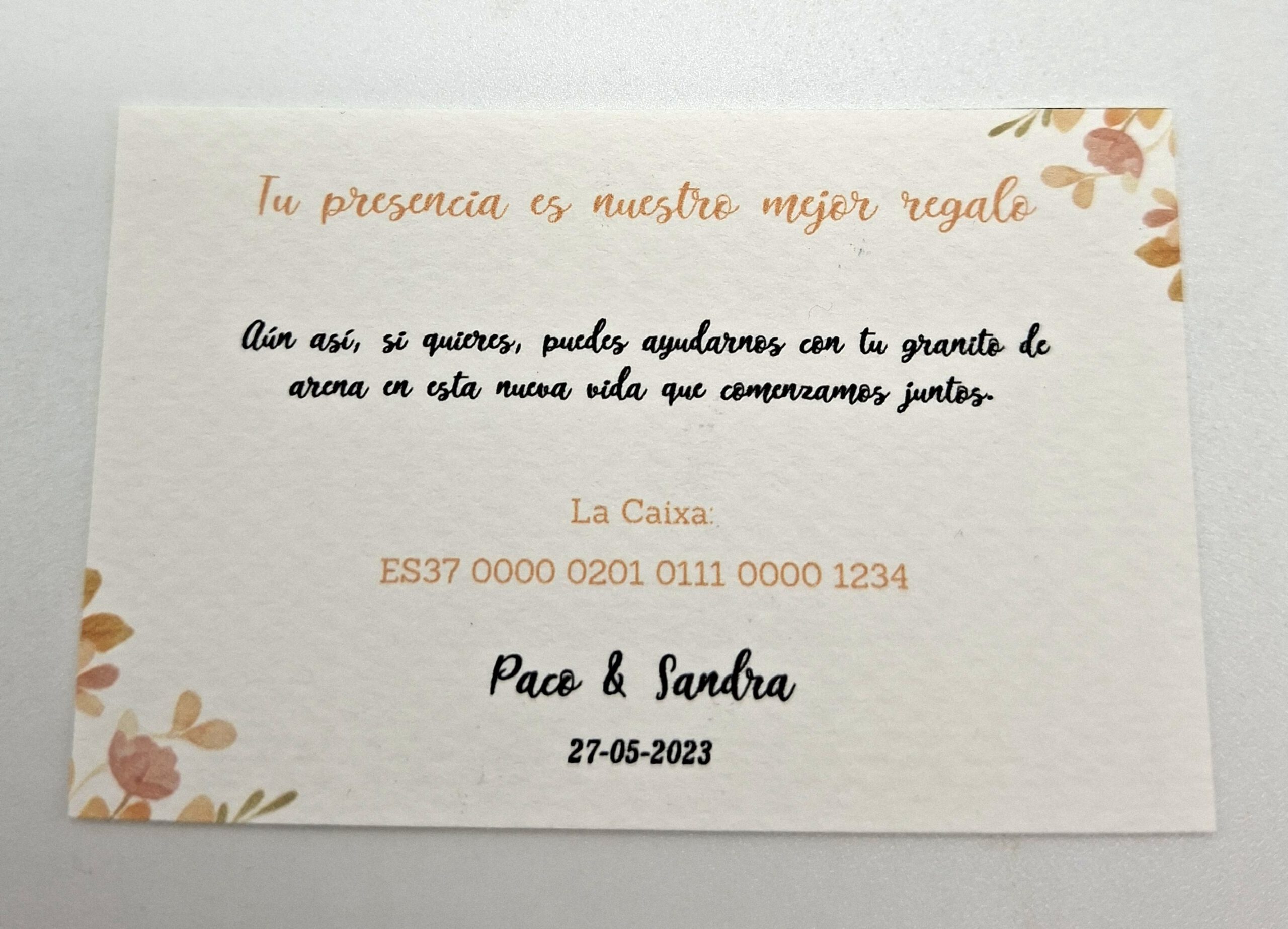 Tarjeta número de cuenta - Imagen 5