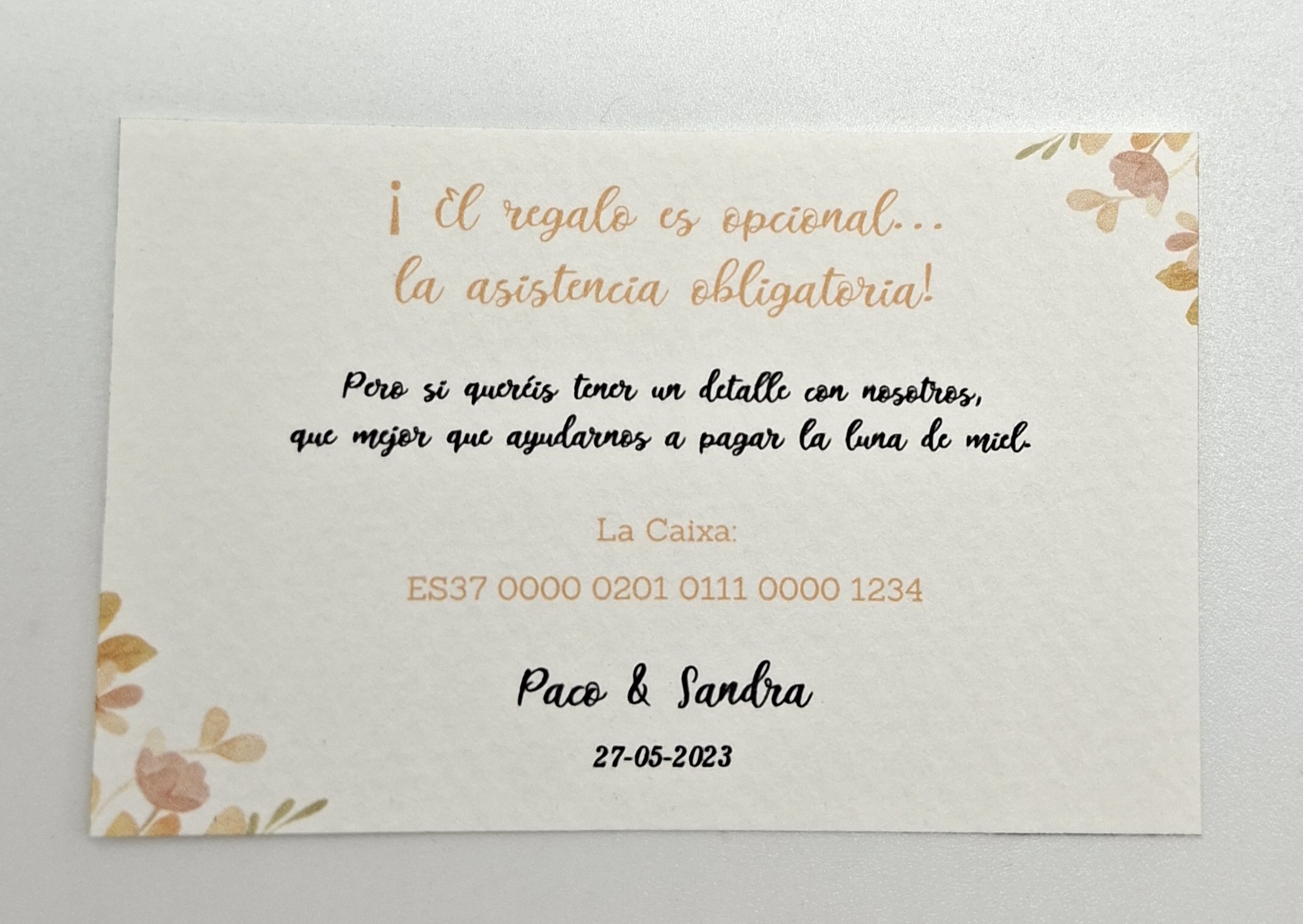 Tarjeta número de cuenta - Imagen 6