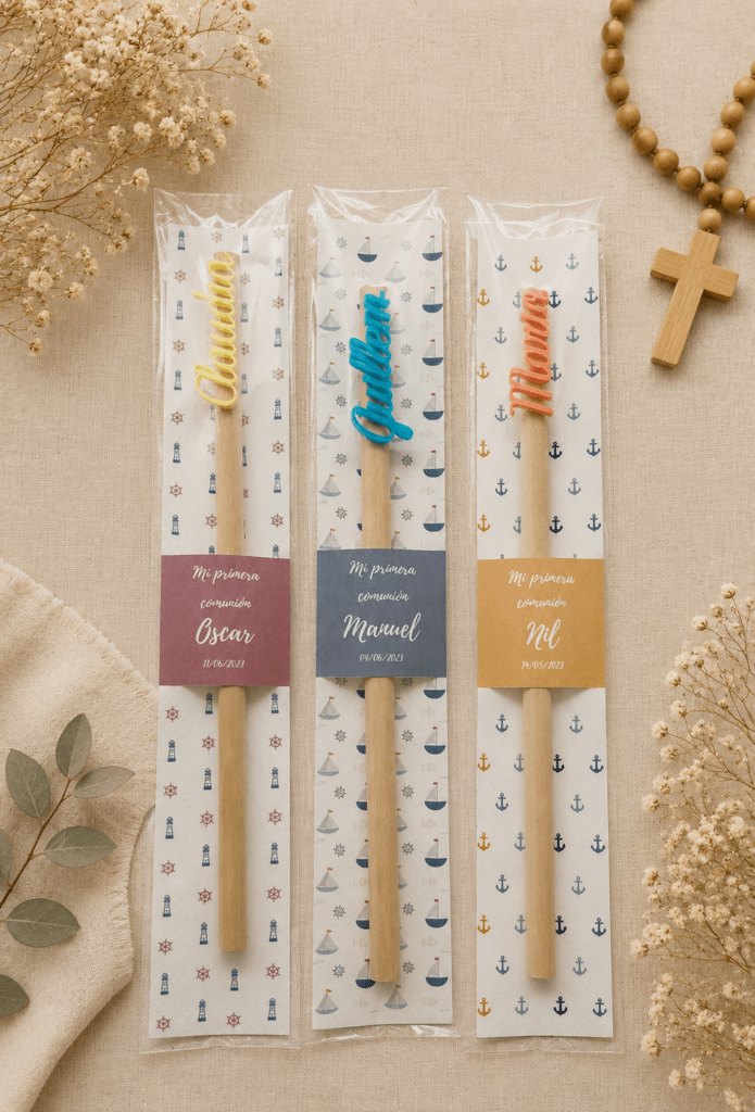 Lápices personalizados en metacrilato