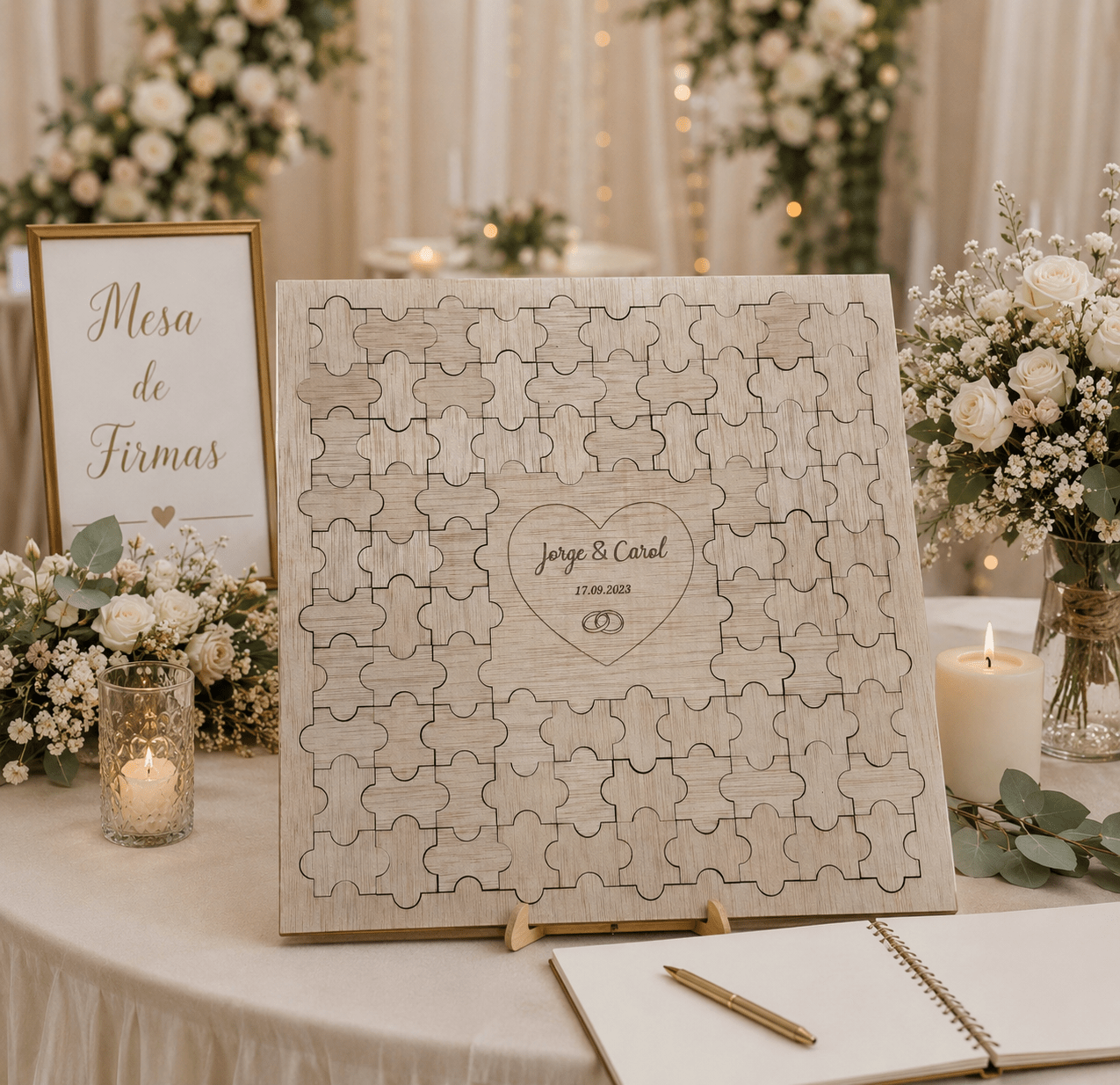 Puzzle de firmas