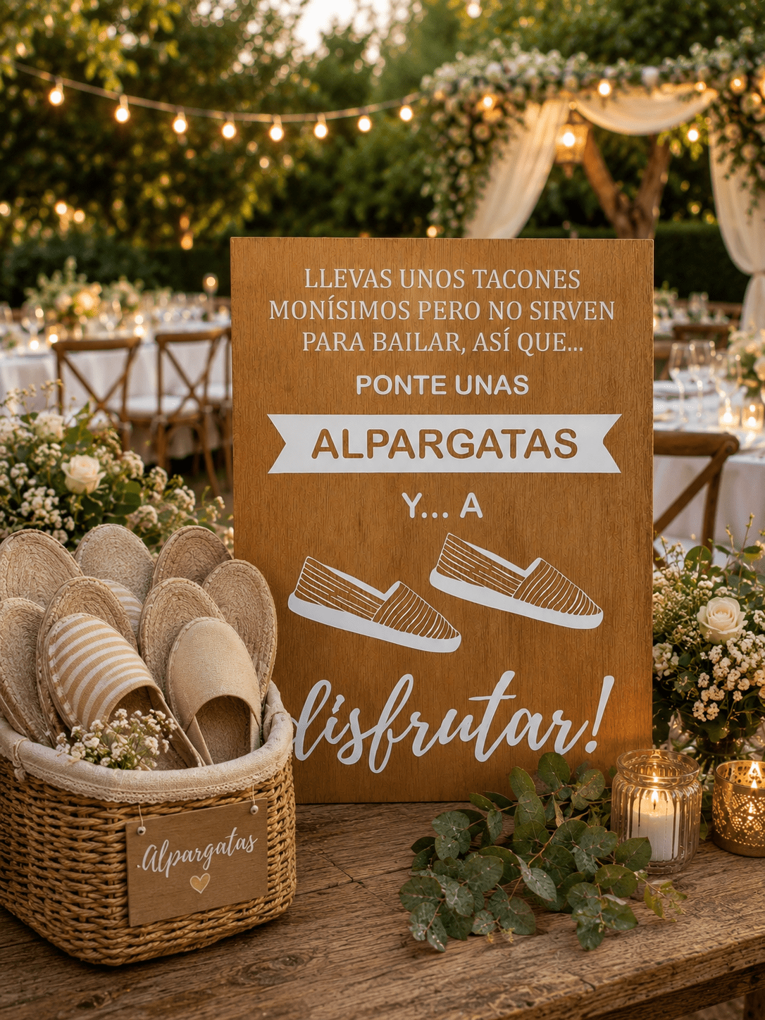 Cartel personalizado boda