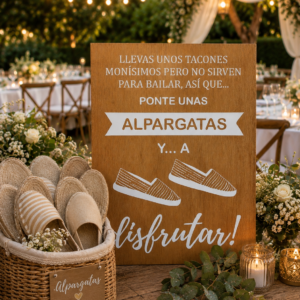 Cartel personalizado boda