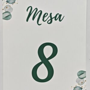 Cartulinas texturizadas para centro de mesa