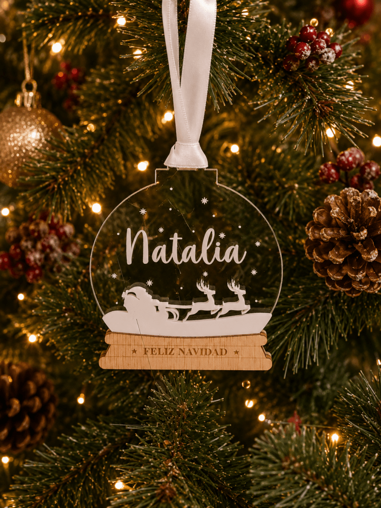 Bola de Nieve Papa Noel