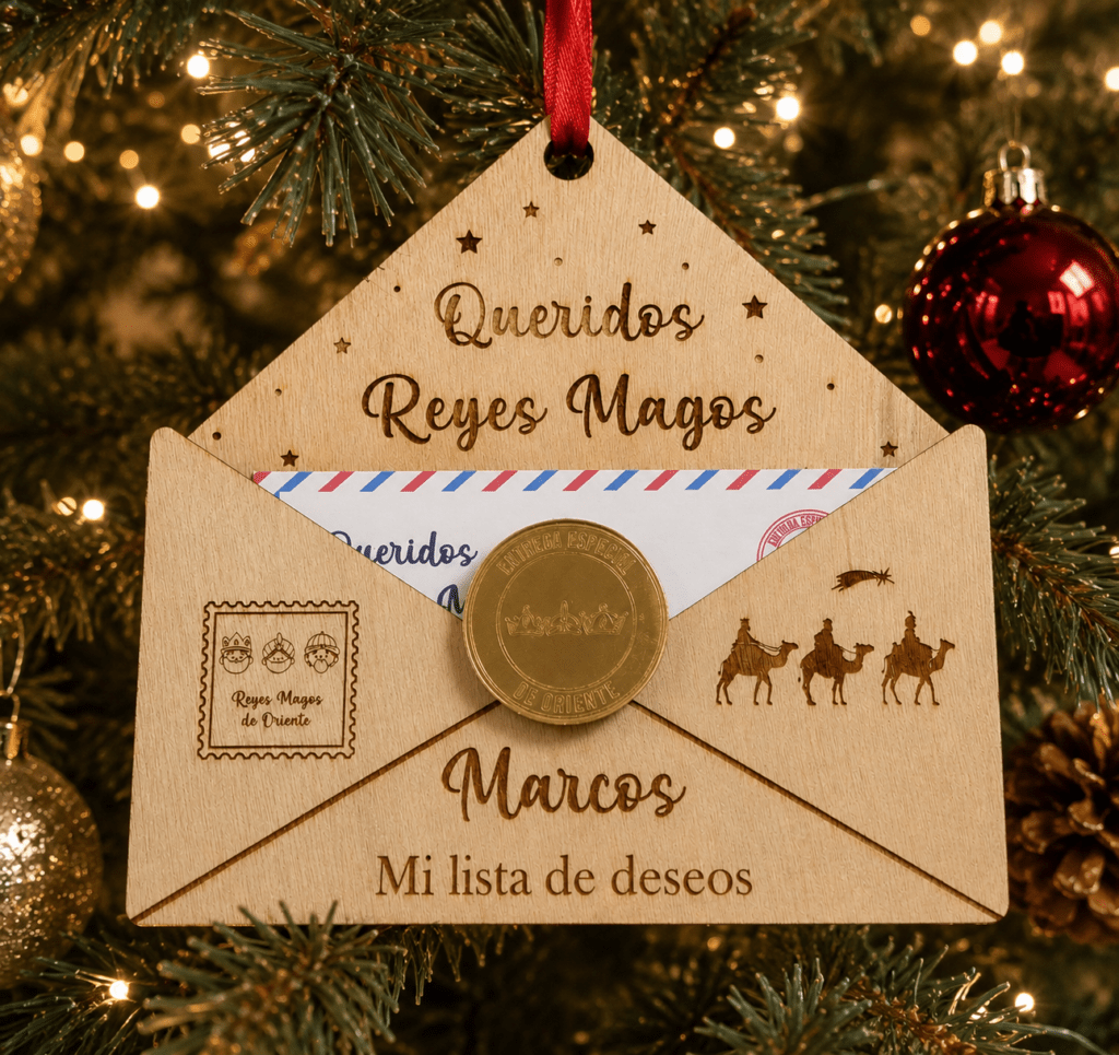 Sobre de los deseos para los Reyes Magos