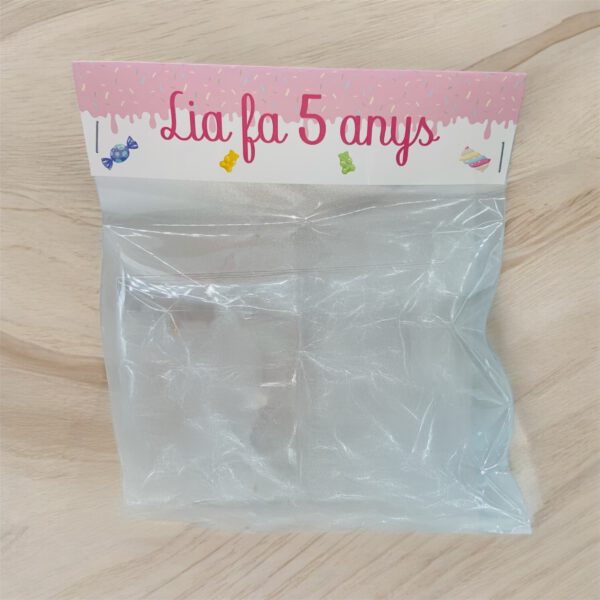Bolsas de cumpleaños personalizadas