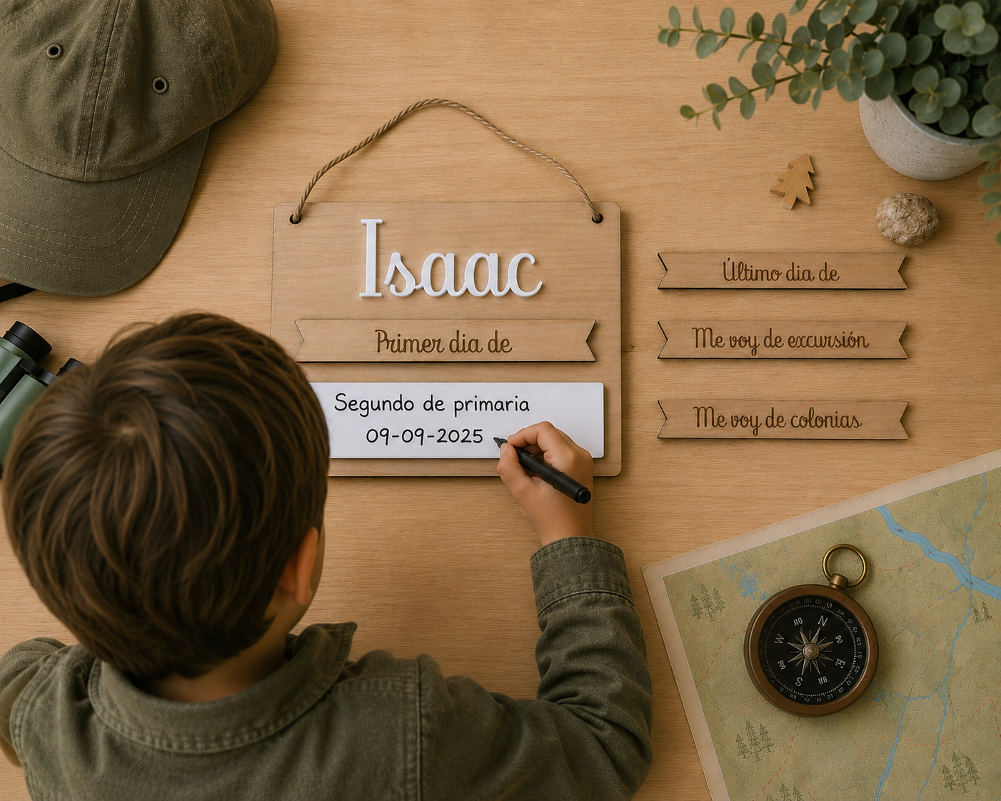 Placa para recordar un día especial de tu niño/a - Imagen 2