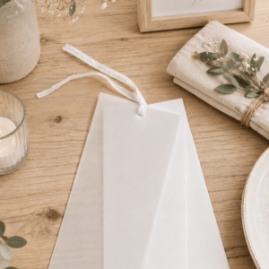 Invitación de bautizo personalizada