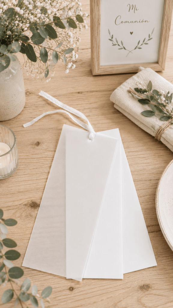 Invitación de comunión personalizada