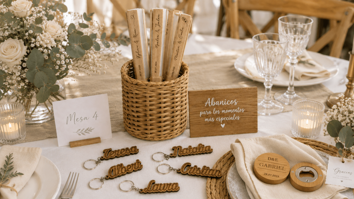 Ideas de detalles para que tus invitados se sorprendan y dibujen una sonrisa en su cara.